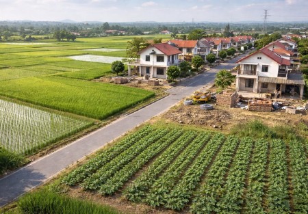 Đất thổ cư xây nhà xã Nghĩa Trụ: Điểm rơi chiến lược mới của dòng tiền đầu tư Văn Giang