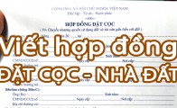 Cách đặt cọc mua đất an toàn và đúng quy trình