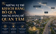 Những vị trí khách hàng bỏ qua nhưng đáng để quan tâm
