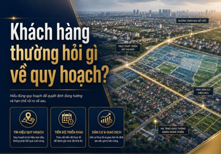 Khách hàng thường hỏi gì về quy hoạch?