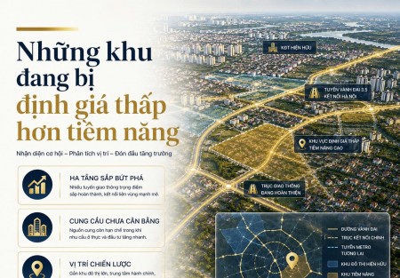 Những khu đang bị định giá thấp hơn tiềm năng