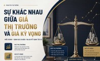 Sự khác nhau giữa giá thị trường và giá kỳ vọng