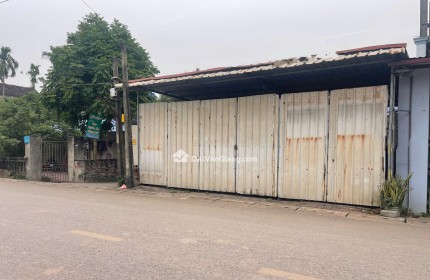 Cho Thuê Kho Xưởng Khoái Châu Hưng Yên 80m2 Lô Góc Mặt Tiền 8m Trục Chính Ông Đình Đường 2 Container