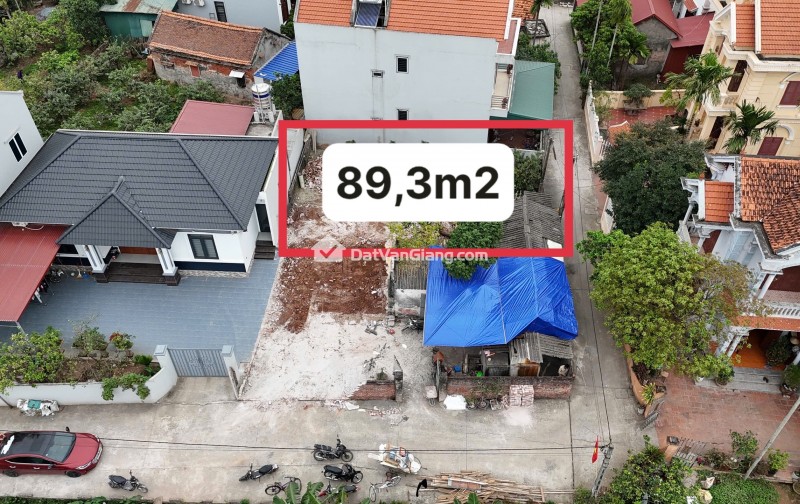 Đất Văn Giang 89.3m2 Mặt Tiền 5.5m Ô Tô Tránh Nhỉnh 4 Tỷ Vị Trí Vàng