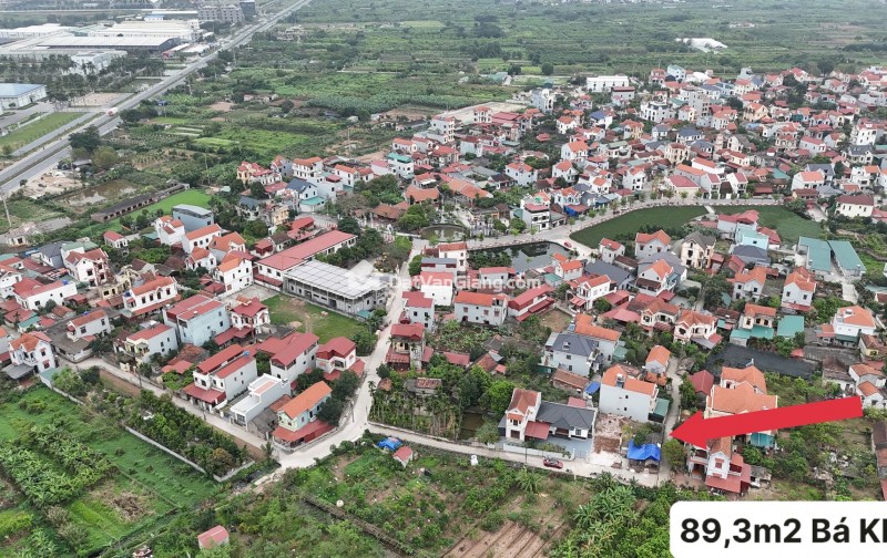 Đất Văn Giang 89.3m2 Mặt Tiền 5.5m Ô Tô Tránh Nhỉnh 4 Tỷ Vị Trí Vàng