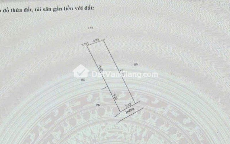 Đất Văn Giang 128.7m2 Mặt Tiền 5.27m Ô Tô Vào Tận Đất Giá Đầu Tư Chỉ 31 Triệu/m2