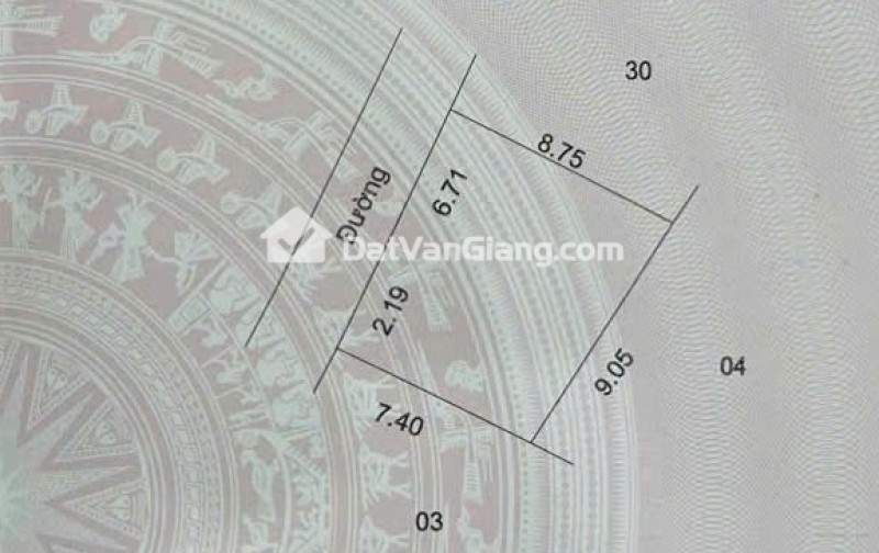 Bán Lô Đất Văn Giang 72.1m2 Mặt Tiền Khủng 7.2m Sát Đại Học Bách Khoa, Giá Chỉ 4x Triệu/m2
