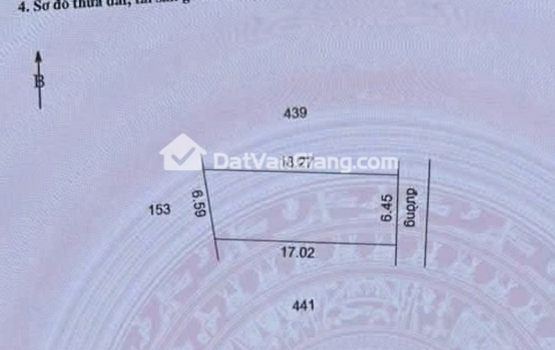 Đất Văn Giang 113.7m2 Mặt Tiền Đẹp Chỉ Tính Tiền 96.7m2 Giá 42 Tr/M2 Bao Phí