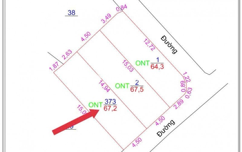 Siêu Phẩm Đất Văn Giang 67.2m2 Mặt Tiền 4.5m Ô Tô Vòng Quanh Giá Nhỉnh 3 Tỷ