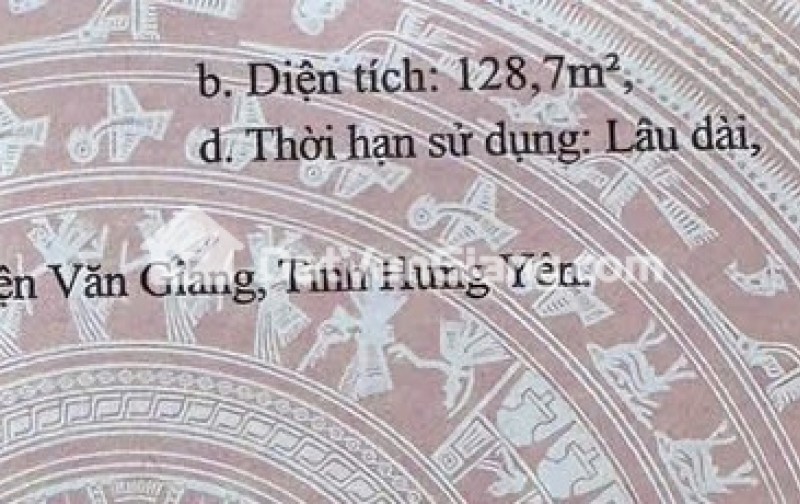 Đất Văn Giang 128.7m2 Mặt Tiền 5.27m Ô Tô Vào Tận Đất Giá Đầu Tư Chỉ 31 Triệu/m2