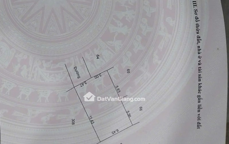 Bán 74m² Đất Văn Giang – Mặt Tiền 6,5m, Hai Mặt Thoáng, Gần Vành Đai 3.5