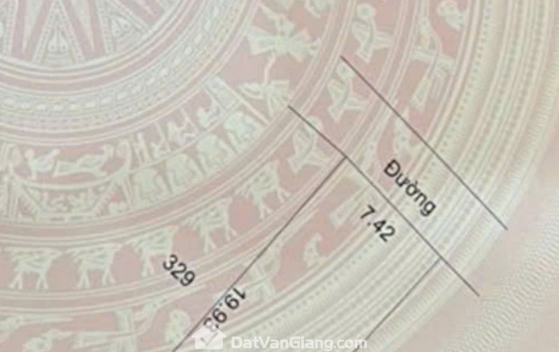 Bán 148m² Đất Vĩnh Khúc Văn Giang – 2 Mặt Đường, Mặt Tiền 7,4m, Cách Vành Đai 4 50m