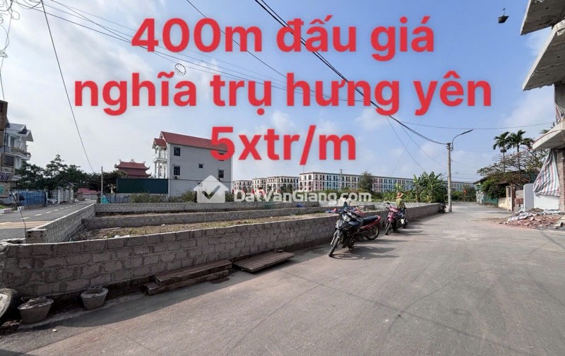 Siêu Phẩm Lô Góc Đất Văn Giang 400m2, Mặt Tiền Khủng 18m Và 25m, Sát Vinhomes OCP2, Giá 5x Tr/M2