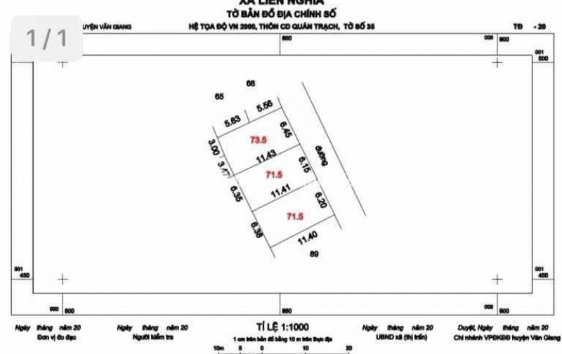 Bán Gấp Siêu Phẩm Đất Văn Giang 73,5m2 Full Thổ Cư Mặt Tiền Khủng 6,45m Giữa Quần Thể Siêu Dự Án