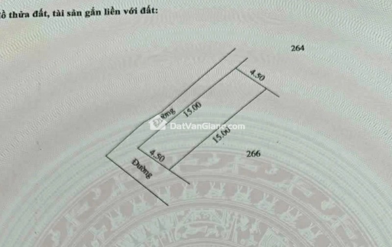 Đất Văn Giang 65.6m2 Full Thổ Cư Mặt Tiền 4.5m Phân Khúc 3 Tỷ Đầu Tư Sinh Lời