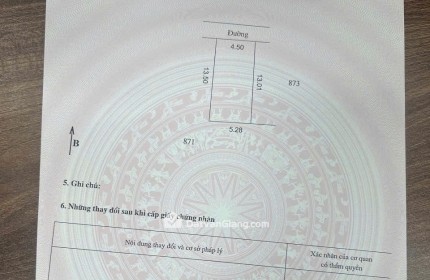 Bán đất đẹp Văn Giang 64,5m² gần PVF, kết nối Ecopark thuận tiện