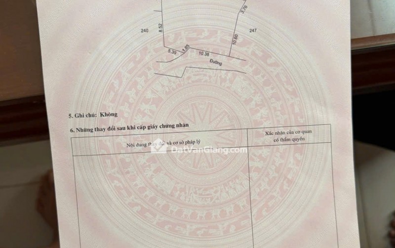 BÁN ĐẤT NHƯ PHƯỢNG THƯỢNG – NGHĨA TRỤ – HƯNG YÊN
