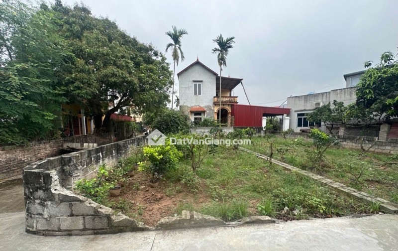 lô góc 2 mặt thoáng đường ô tô đẹp văn giang - giá đầu tư 