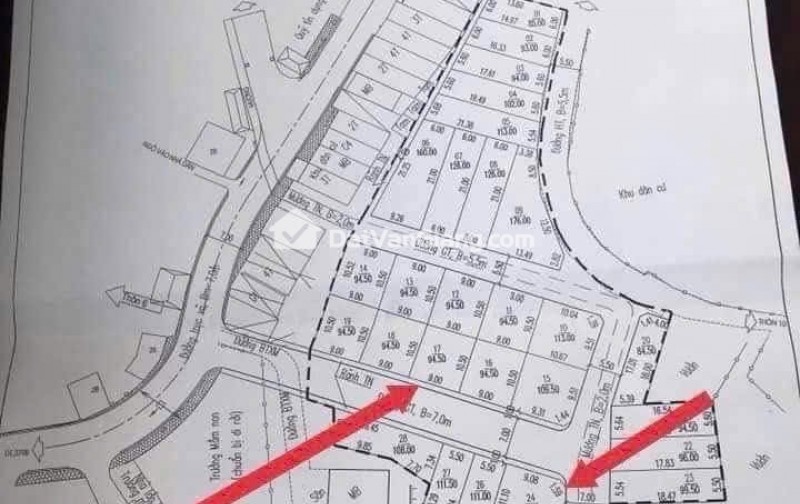 Trục chính đất đấu giá Xuân quan văn Giang Hưng yên