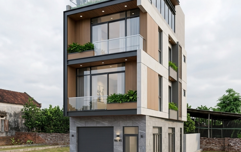 mảnh đất đẹp đông tảo mặt tiền 4.5m diện tích 65m2 giá 1.83 tỷ ô tô tránh dừng đổ