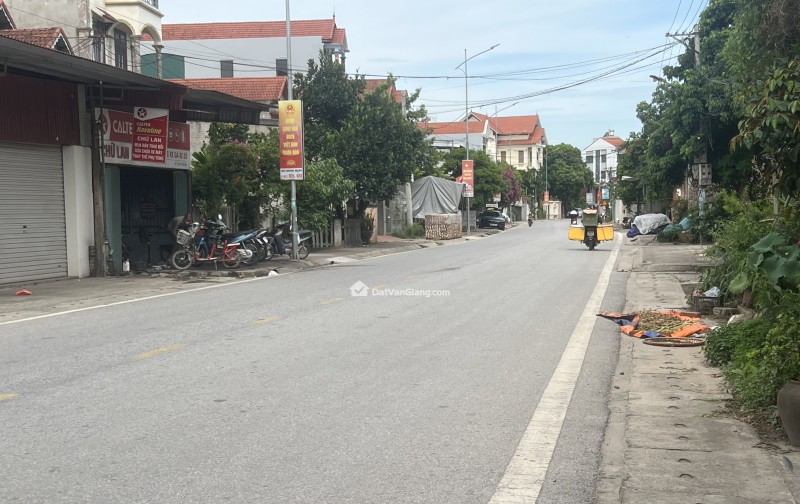 bán đất đông tảo - khoái châu - hưng yên , đường 2 oto tránh, nở hậu