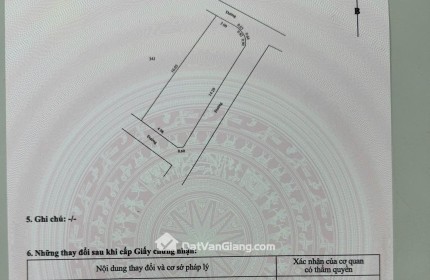 ĐẤT VĂN GIANG PHÂN LÔ - 2 MẶT NGÕ - GIÁ ĐẦU TƯ 