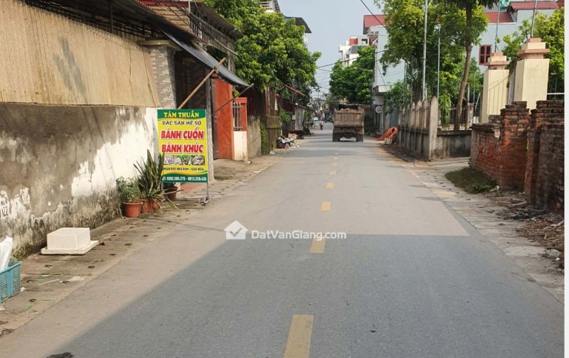 ĐẤT PHÂN LÔ, SÁT TRỤC CHÍNHDIỆN TÍCH RỘNG   Ô TÔ ĐỖ CỬA -XÃ VĂN GIANG - TỈNH HƯNG YÊN